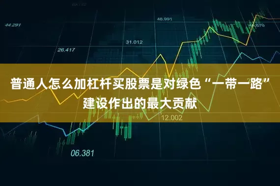 普通人怎么加杠杆买股票是对绿色“一带一路”建设作出的最大贡献